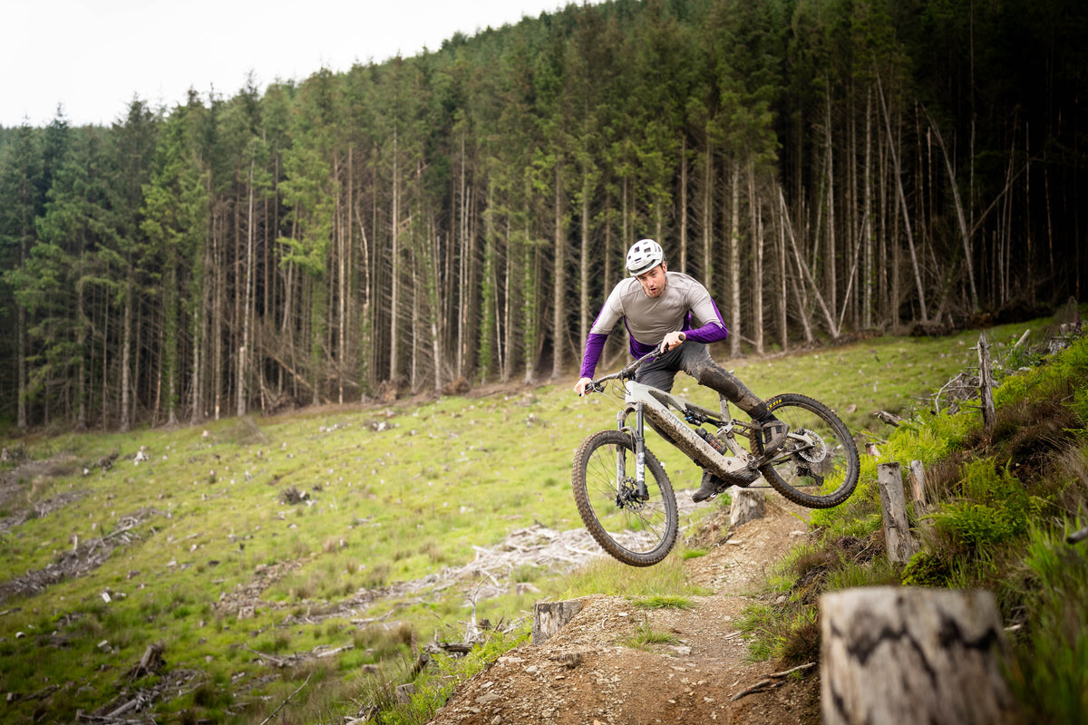 Riding the Cannondale Moterra SL on Wolverine at the Golfie