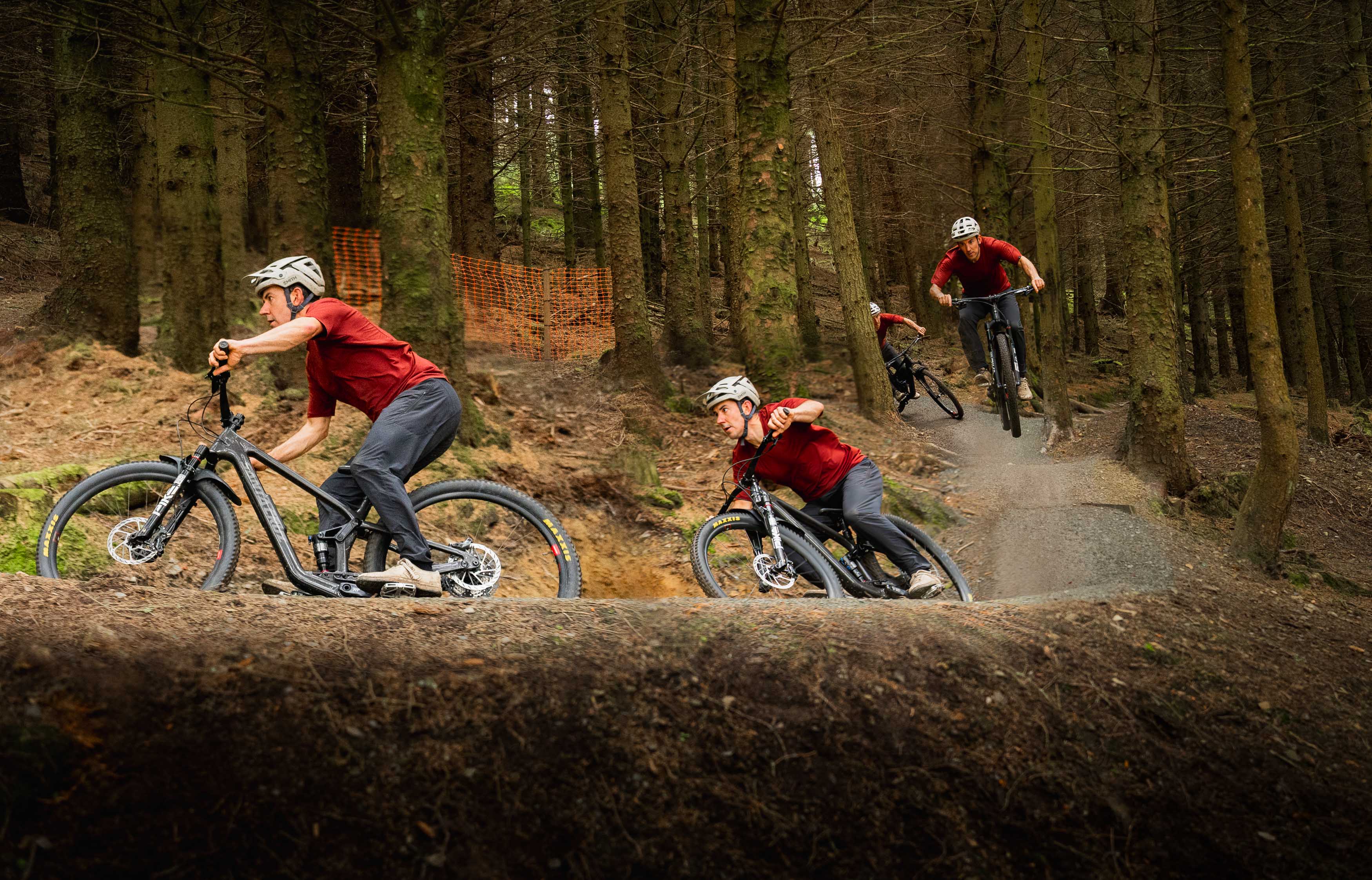 Riding the Santa Cruz Tallboy 6 at Glentress