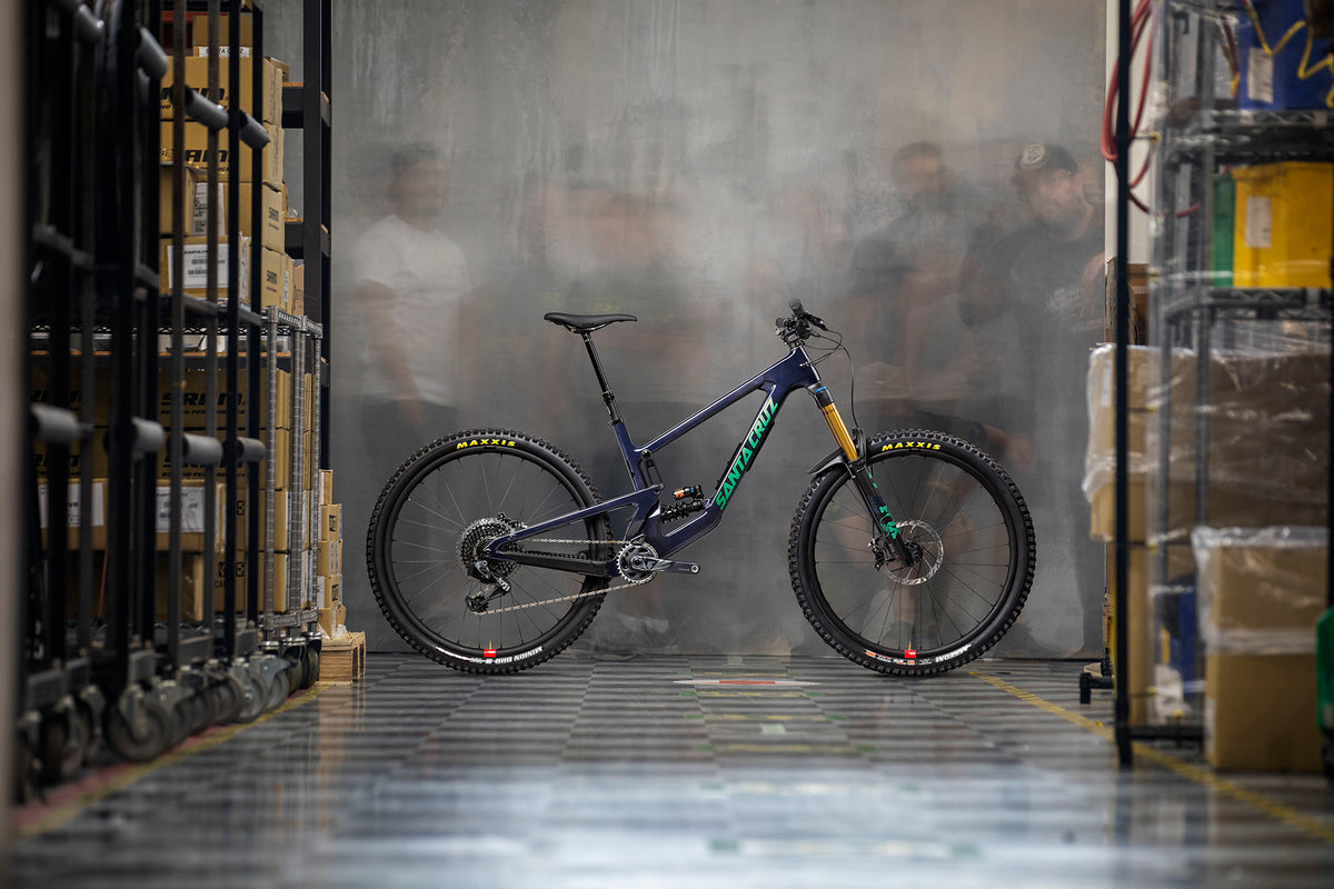 Santa Cruz Megatower Trans Blue