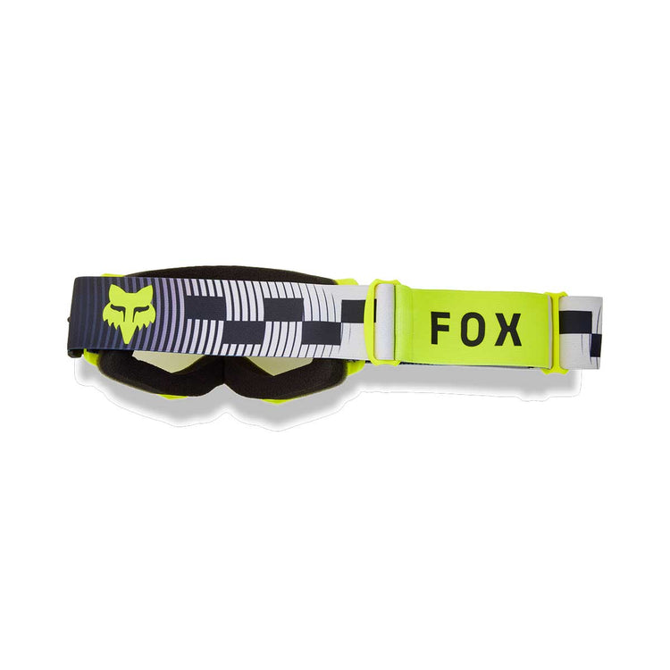 Fox Racing Youth Main Collect Goggle in Grey and Yellow