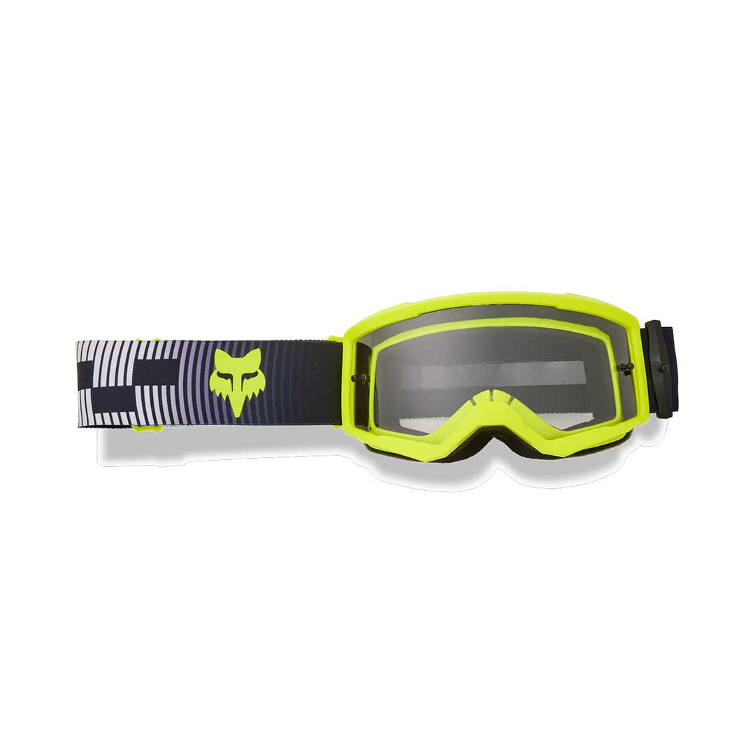 Fox Racing Youth Main Collect Goggle in Grey and Yellow