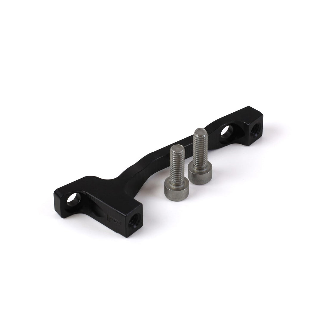 Hope Brake Mount (L), +20mm Post to Post. in Black at Tweed Valley Bikes