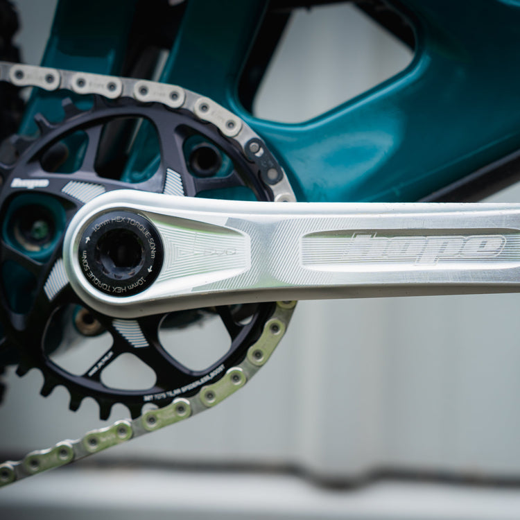Hope Evo Silver Crankset