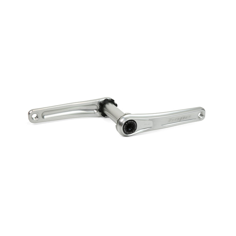 Hope EVO Crankset No Spider 73mm Wide Crank in Silver at Tweed Valley Bikes