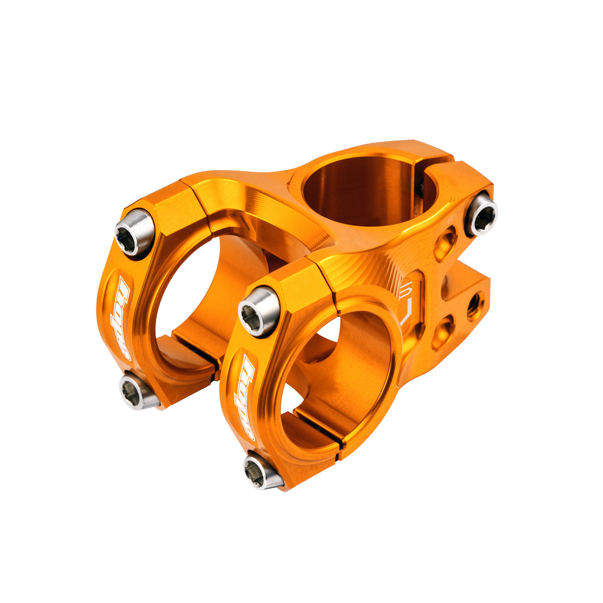 Hope Gravity Stem 35mm Bar Clamp in Orange at Tweed Valley Bikes