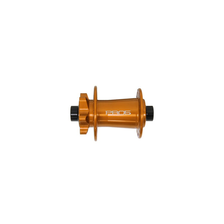 Hope Pro 5 Front Hub 6-Bolt - 28 Hole in Orange at Tweed Valley Bikes
