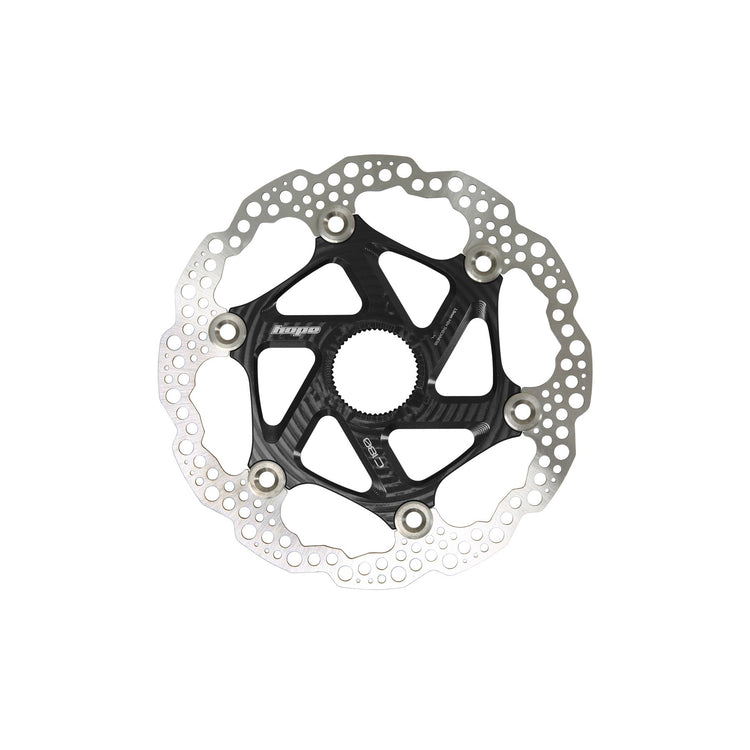 Hope Centrelock Universal Floating Disc in Black