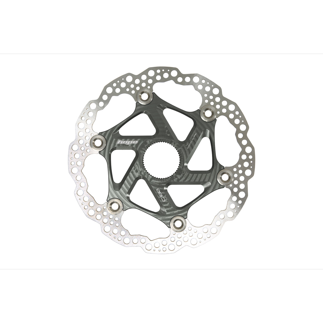 Hope Centrelock Universal Floating Disc in Smoke