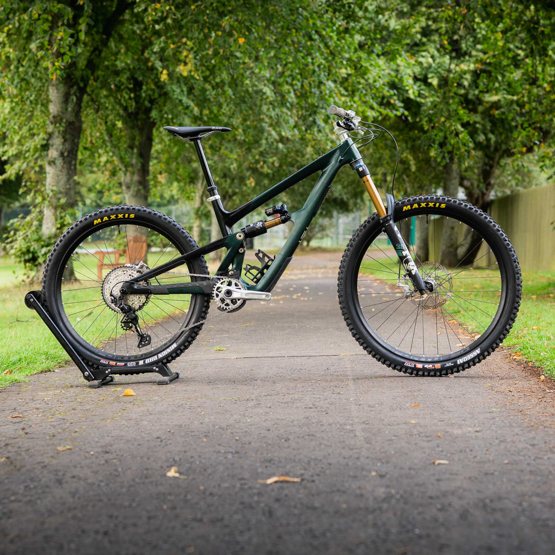 Ibis HD6 custom build in Matte Forest Green