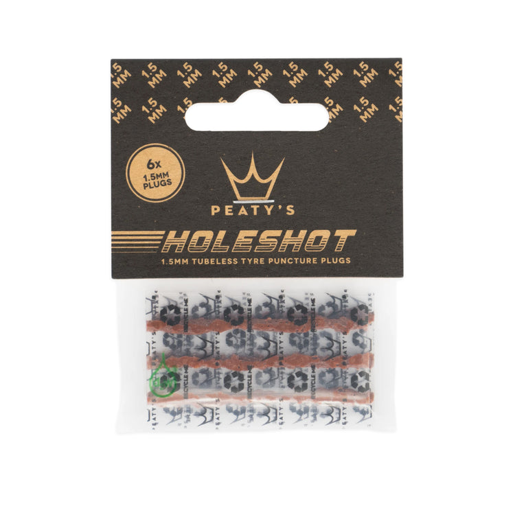 Peaty's Holeshot Tubeless Puncture Plugger Refill Pack (6 x 1.5mm)