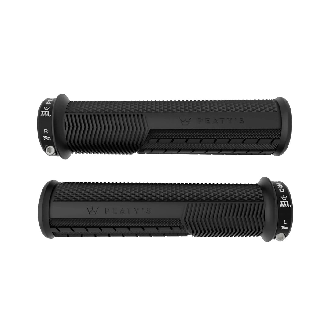 Peatys Monarch Pro in the Knurl Pattern and Black