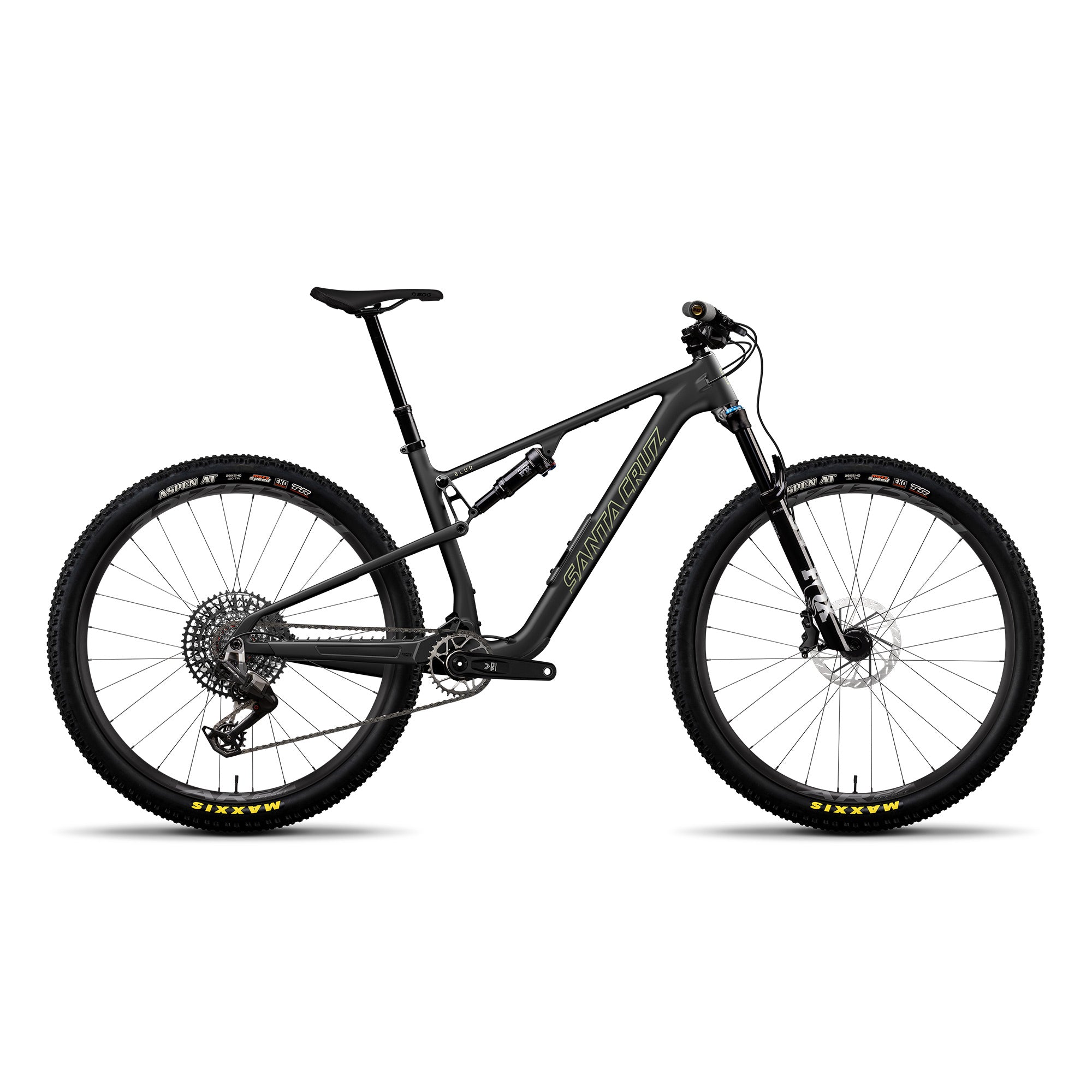 Santa Cruz Blur 5 CC 90 build in Matte Charcoal