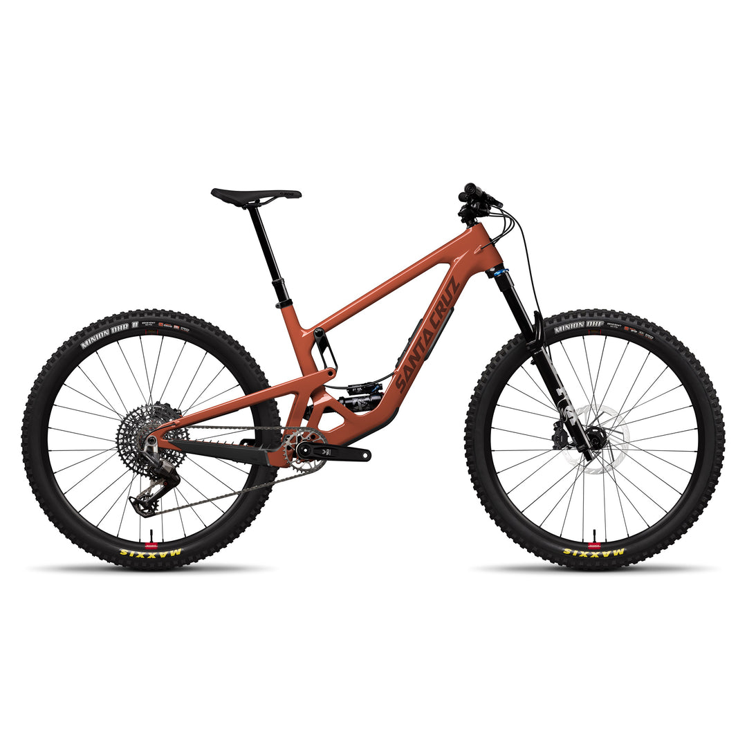 Santa Cruz Hightower V4 C 90 Kit 29 2025 in Gloss Brick Red at Tweed Valley Bikes