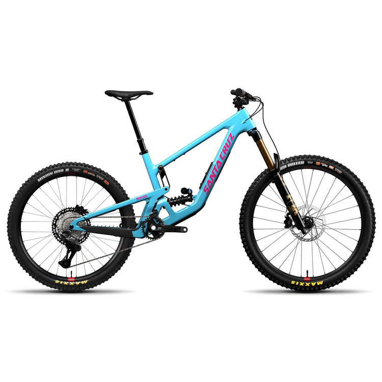 Santa Cruz Nomad V7 XT Di2 in Gloss Aqua Blue