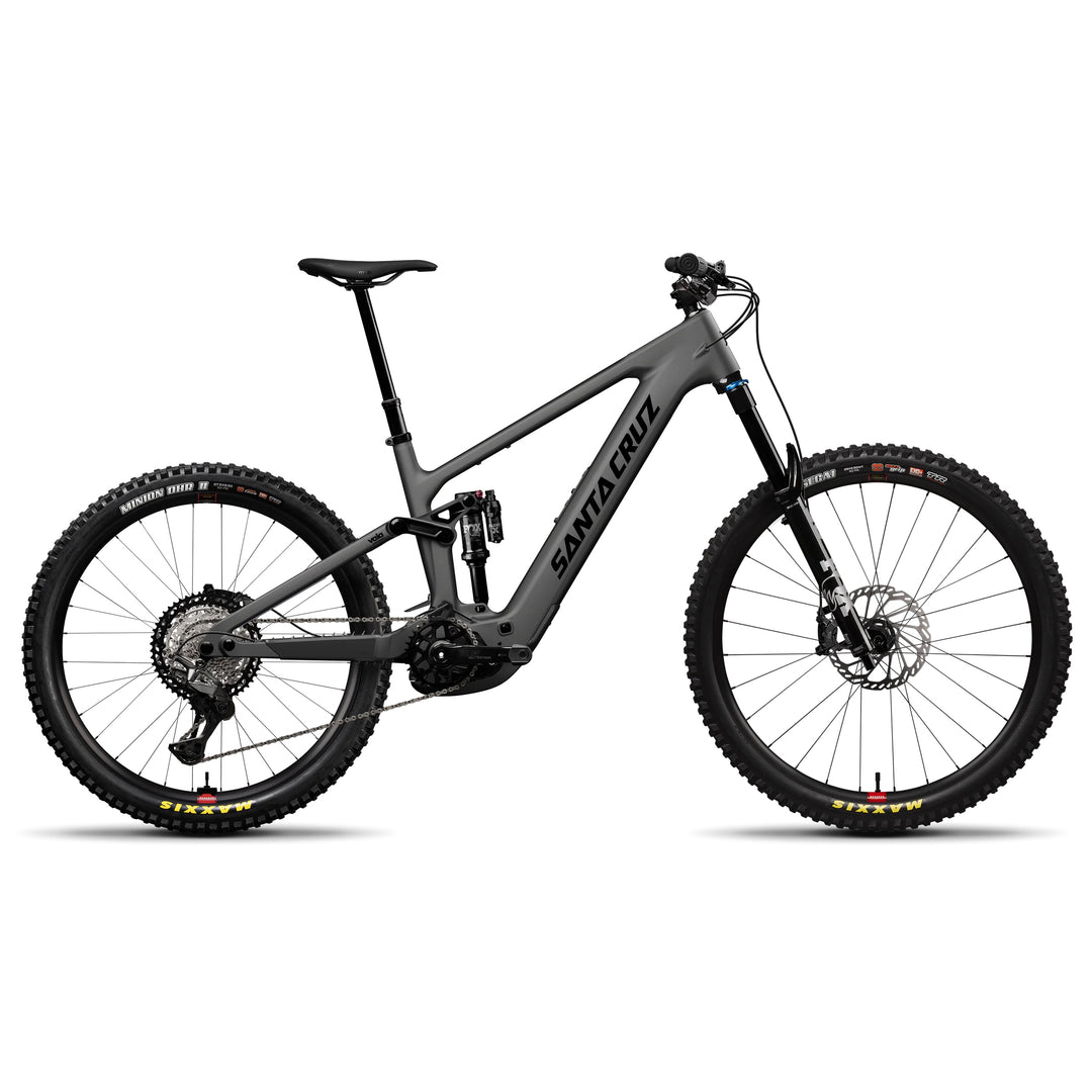 Santa Vala carbon E Bike with Lite XT build kit in Matte Carbon Grey colour