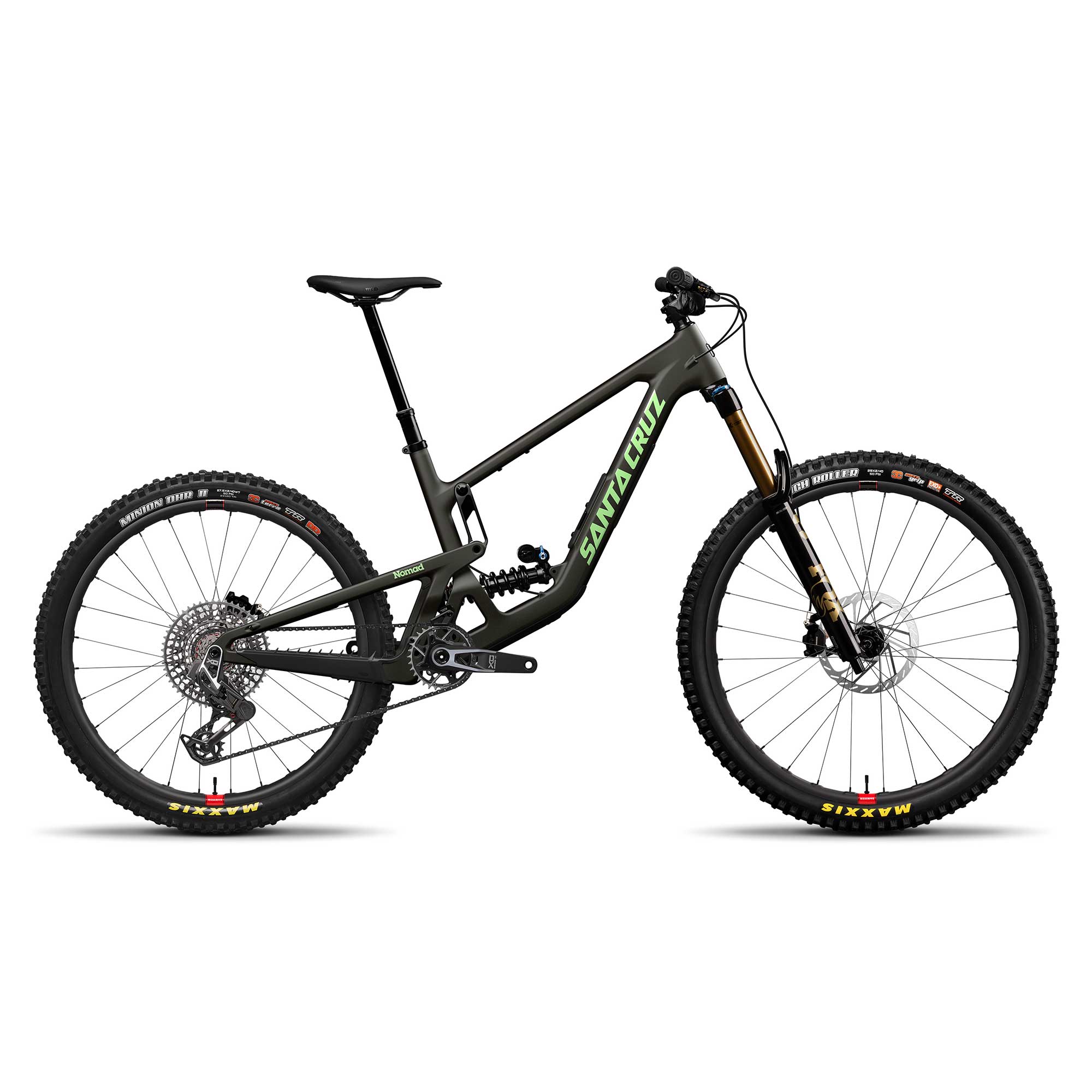 Santa Cruz Nomad 7 CC XO AXS RSV in Matte Metallic Earth