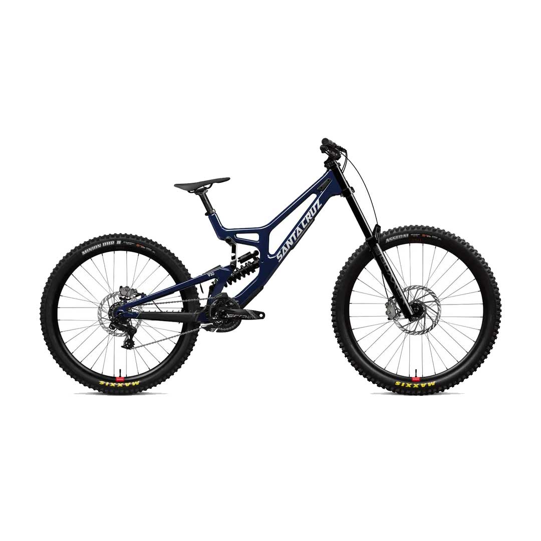 Santa Cruz V10 CS in Liquid Blue