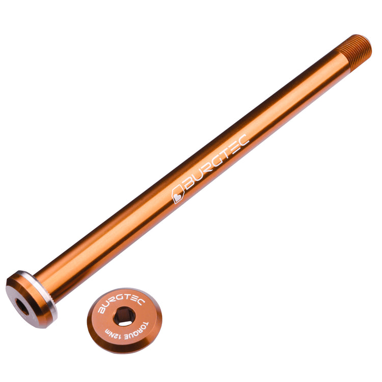 Burgtec Santa Cruz 168.5mm Rear Axle in Kash Bronze at Tweed Valley Bikes